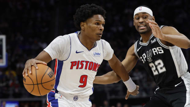 Ausar Thompson's absence from the Rising Stars Game keeps Monty Williams frustrated.